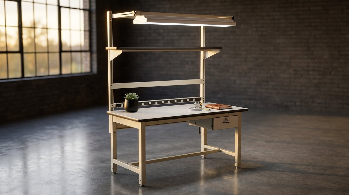 60 In. W X 30 In. D Laminate Top Workbench — Lifestyle